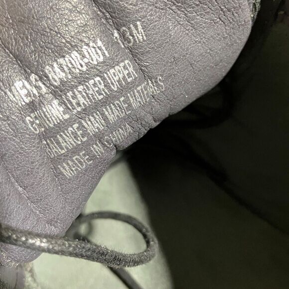 Nunn Bush Men’s 13 Black Leather Lancaster Plain Toe Chukka Boots Lace Up - Picture 4 of 11